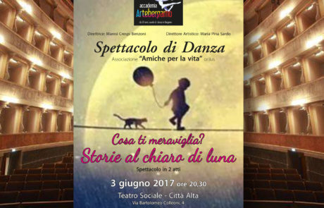 Spettacolo al Teatro Sociale 3 giugno 2017