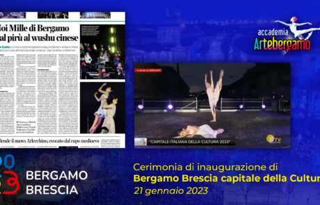 Accademia Arte Bergamo - Inaugurazione Bergamo Brescia 2023 - Copertina